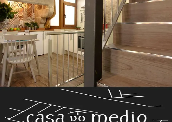 Casa Do Medio شقة سانتياغو دي كومبوستيلا